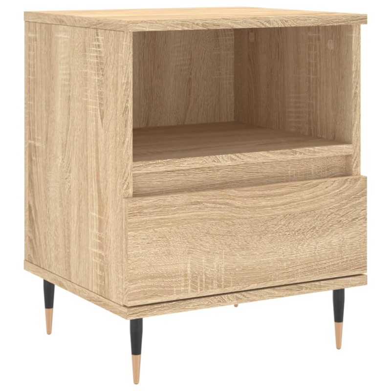 vidaXL Nachttisch Sonoma-Eiche 40x35x50 cm Holzwerkstoff vidaXL Nachttisch Sonoma-Eiche 40x35x50 cm Holzwerkstoff