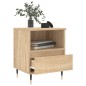 vidaXL Nachttisch Sonoma-Eiche 40x35x50 cm Holzwerkstoff vidaXL Nachttisch Sonoma-Eiche 40x35x50 cm Holzwerkstoff