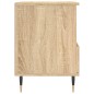 vidaXL Nachttisch Sonoma-Eiche 40x35x50 cm Holzwerkstoff vidaXL Nachttisch Sonoma-Eiche 40x35x50 cm Holzwerkstoff