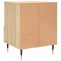vidaXL Nachttisch Sonoma-Eiche 40x35x50 cm Holzwerkstoff vidaXL Nachttisch Sonoma-Eiche 40x35x50 cm Holzwerkstoff