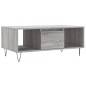vidaXL Couchtisch Grau Sonoma 90x50x36,5 cm Holzwerkstoff vidaXL Couchtisch Grau Sonoma 90x50x36,5 cm Holzwerkstoff