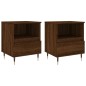 vidaXL Nachttische 2 Stk. Braun Eichen-Optik 40x35x50 cm Holzwerkstoff vidaXL Nachttische 2 Stk. Braun Eichen-Optik 40x35x50 cm Holzwerkstoff