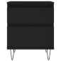 vidaXL Nachttische 2 Stk. Schwarz 40x35x50 cm Holzwerkstoff vidaXL Nachttische 2 Stk. Schwarz 40x35x50 cm Holzwerkstoff