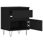 vidaXL Nachttische 2 Stk. Schwarz 40x35x50 cm Holzwerkstoff vidaXL Nachttische 2 Stk. Schwarz 40x35x50 cm Holzwerkstoff