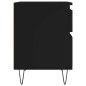vidaXL Nachttische 2 Stk. Schwarz 40x35x50 cm Holzwerkstoff vidaXL Nachttische 2 Stk. Schwarz 40x35x50 cm Holzwerkstoff