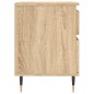 vidaXL Nachttische 2 Stk. Sonoma-Eiche 40x35x50 cm Holzwerkstoff vidaXL Nachttische 2 Stk. Sonoma-Eiche 40x35x50 cm Holzwerkstoff