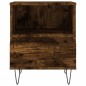 vidaXL Nachttische 2 Stk. Räuchereiche 40x35x50 cm Holzwerkstoff vidaXL Nachttische 2 Stk. Räuchereiche 40x35x50 cm Holzwerkstoff