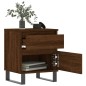 vidaXL Nachttische 2 Stk. Braun Eichen-Optik 40x35x50 cm Holzwerkstoff vidaXL Nachttische 2 Stk. Braun Eichen-Optik 40x35x50 cm Holzwerkstoff