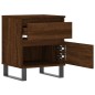 vidaXL Nachttische 2 Stk. Braun Eichen-Optik 40x35x50 cm Holzwerkstoff vidaXL Nachttische 2 Stk. Braun Eichen-Optik 40x35x50 cm Holzwerkstoff