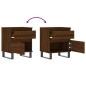 vidaXL Nachttische 2 Stk. Braun Eichen-Optik 40x35x50 cm Holzwerkstoff vidaXL Nachttische 2 Stk. Braun Eichen-Optik 40x35x50 cm Holzwerkstoff