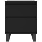 vidaXL Nachttisch Schwarz 40x35x50 cm Holzwerkstoff vidaXL Nachttisch Schwarz 40x35x50 cm Holzwerkstoff
