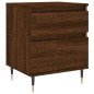 vidaXL Nachttische 2 Stk. Braun Eichen-Optik 40x35x50 cm Holzwerkstoff vidaXL Nachttische 2 Stk. Braun Eichen-Optik 40x35x50 cm Holzwerkstoff