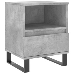 vidaXL Nachttisch Betongrau 40x35x50 cm Holzwerkstoff