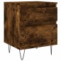 vidaXL Nachttisch Räuchereiche 40x35x50 cm Holzwerkstoff vidaXL Nachttisch Räuchereiche 40x35x50 cm Holzwerkstoff