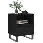 vidaXL Nachttisch Schwarz 40x35x50 cm Holzwerkstoff vidaXL Nachttisch Schwarz 40x35x50 cm Holzwerkstoff