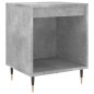 vidaXL Nachttisch Betongrau 40x35x50 cm Holzwerkstoff vidaXL Nachttisch Betongrau 40x35x50 cm Holzwerkstoff