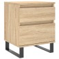 vidaXL Nachttisch Sonoma-Eiche 40x35x50 cm Holzwerkstoff vidaXL Nachttisch Sonoma-Eiche 40x35x50 cm Holzwerkstoff