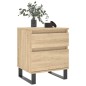 vidaXL Nachttisch Sonoma-Eiche 40x35x50 cm Holzwerkstoff vidaXL Nachttisch Sonoma-Eiche 40x35x50 cm Holzwerkstoff
