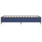 Bettgestell Blau 80x200 cm Stoff Bettgestell Blau 80x200 cm Stoff