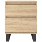 vidaXL Nachttisch Sonoma-Eiche 40x35x50 cm Holzwerkstoff vidaXL Nachttisch Sonoma-Eiche 40x35x50 cm Holzwerkstoff