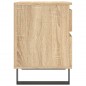vidaXL Nachttisch Sonoma-Eiche 40x35x50 cm Holzwerkstoff vidaXL Nachttisch Sonoma-Eiche 40x35x50 cm Holzwerkstoff