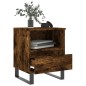 vidaXL Nachttisch Räuchereiche 40x35x50 cm Holzwerkstoff vidaXL Nachttisch Räuchereiche 40x35x50 cm Holzwerkstoff