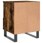 vidaXL Nachttisch Räuchereiche 40x35x50 cm Holzwerkstoff vidaXL Nachttisch Räuchereiche 40x35x50 cm Holzwerkstoff