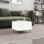 vidaXL Couchtisch Hochglanz-Weiß 50x46x35 cm Holzwerkstoff vidaXL Couchtisch Hochglanz-Weiß 50x46x35 cm Holzwerkstoff