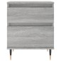 vidaXL Nachttische 2 Stk. Grau Sonoma 40x35x50 cm Holzwerkstoff vidaXL Nachttische 2 Stk. Grau Sonoma 40x35x50 cm Holzwerkstoff