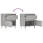 vidaXL Nachttische 2 Stk. Grau Sonoma 40x35x50 cm Holzwerkstoff vidaXL Nachttische 2 Stk. Grau Sonoma 40x35x50 cm Holzwerkstoff