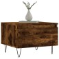 vidaXL Couchtisch Räuchereiche 50x46x35 cm Holzwerkstoff vidaXL Couchtisch Räuchereiche 50x46x35 cm Holzwerkstoff