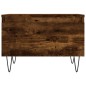 vidaXL Couchtisch Räuchereiche 50x46x35 cm Holzwerkstoff vidaXL Couchtisch Räuchereiche 50x46x35 cm Holzwerkstoff