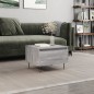vidaXL Couchtisch Grau Sonoma 50x46x35 cm Holzwerkstoff vidaXL Couchtisch Grau Sonoma 50x46x35 cm Holzwerkstoff