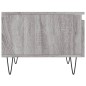 vidaXL Couchtisch Grau Sonoma 50x46x35 cm Holzwerkstoff vidaXL Couchtisch Grau Sonoma 50x46x35 cm Holzwerkstoff