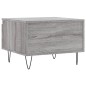 vidaXL Couchtisch Grau Sonoma 50x46x35 cm Holzwerkstoff vidaXL Couchtisch Grau Sonoma 50x46x35 cm Holzwerkstoff