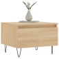 vidaXL Couchtisch Sonoma-Eiche 50x46x35 cm Holzwerkstoff vidaXL Couchtisch Sonoma-Eiche 50x46x35 cm Holzwerkstoff