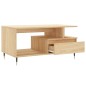 vidaXL Couchtisch Sonoma-Eiche 90x49x45 cm Holzwerkstoff vidaXL Couchtisch Sonoma-Eiche 90x49x45 cm Holzwerkstoff