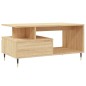 vidaXL Couchtisch Sonoma-Eiche 90x49x45 cm Holzwerkstoff vidaXL Couchtisch Sonoma-Eiche 90x49x45 cm Holzwerkstoff