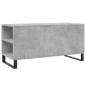 vidaXL Couchtisch Betongrau 102x44,5x50 cm Holzwerkstoff vidaXL Couchtisch Betongrau 102x44,5x50 cm Holzwerkstoff