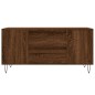 vidaXL Couchtisch Braun Eichen-Optik 102x44,5x50 cm Holzwerkstoff vidaXL Couchtisch Braun Eichen-Optik 102x44,5x50 cm Holzwerkstoff