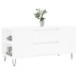 vidaXL Couchtisch Weiß 102x44,5x50 cm Holzwerkstoff vidaXL Couchtisch Weiß 102x44,5x50 cm Holzwerkstoff