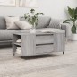 vidaXL Couchtisch Grau Sonoma 102x44,5x50 cm Holzwerkstoff vidaXL Couchtisch Grau Sonoma 102x44,5x50 cm Holzwerkstoff