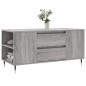vidaXL Couchtisch Grau Sonoma 102x44,5x50 cm Holzwerkstoff vidaXL Couchtisch Grau Sonoma 102x44,5x50 cm Holzwerkstoff