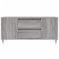 vidaXL Couchtisch Grau Sonoma 102x44,5x50 cm Holzwerkstoff vidaXL Couchtisch Grau Sonoma 102x44,5x50 cm Holzwerkstoff