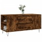 vidaXL Couchtisch Räuchereiche 102x44,5x50 cm Holzwerkstoff vidaXL Couchtisch Räuchereiche 102x44,5x50 cm Holzwerkstoff