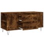 vidaXL Couchtisch Räuchereiche 102x44,5x50 cm Holzwerkstoff vidaXL Couchtisch Räuchereiche 102x44,5x50 cm Holzwerkstoff
