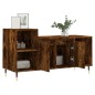 vidaXL TV-Schrank Räuchereiche 100x35x55 cm Holzwerkstoff vidaXL TV-Schrank Räuchereiche 100x35x55 cm Holzwerkstoff