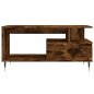 vidaXL Couchtisch Räuchereiche 90x49x45 cm Holzwerkstoff vidaXL Couchtisch Räuchereiche 90x49x45 cm Holzwerkstoff