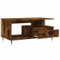 vidaXL Couchtisch Räuchereiche 90x49x45 cm Holzwerkstoff vidaXL Couchtisch Räuchereiche 90x49x45 cm Holzwerkstoff