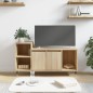vidaXL TV-Schrank Sonoma-Eiche 100x35x55 cm Holzwerkstoff vidaXL TV-Schrank Sonoma-Eiche 100x35x55 cm Holzwerkstoff
